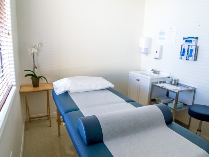 Wellness consultation room at Wongu Health Center